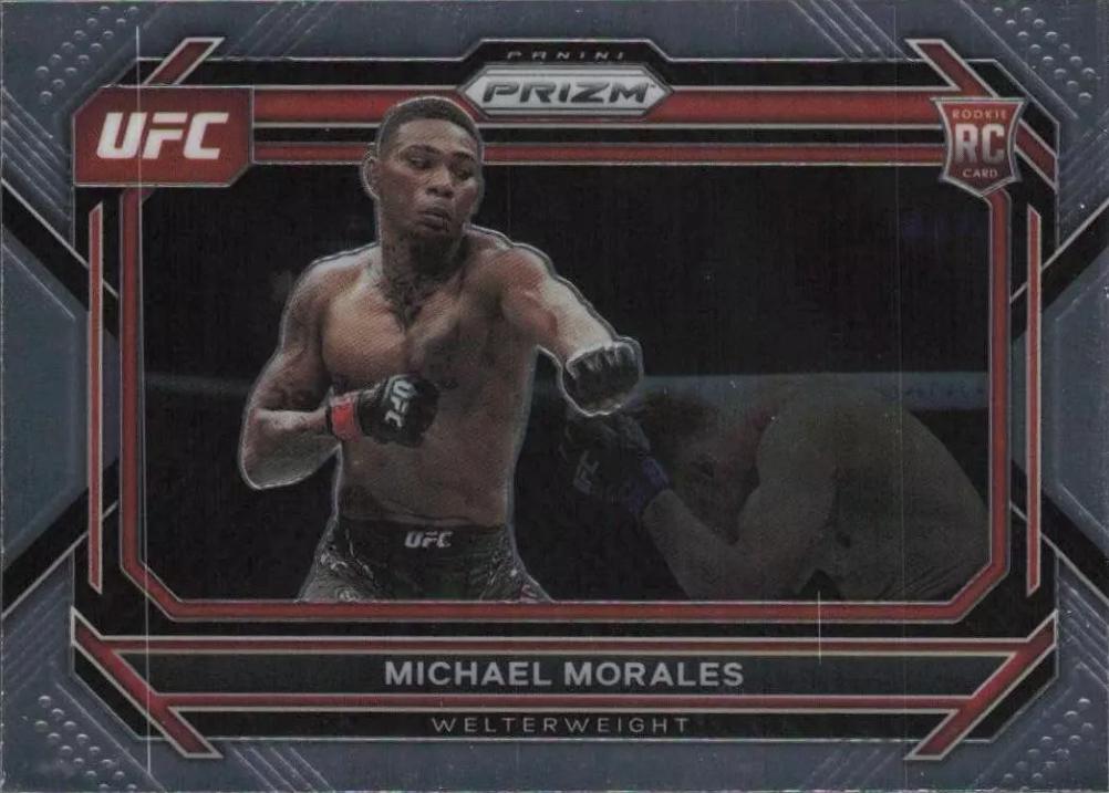 Michael Morales #97 Ufc Cards 2023 Panini Prizm UFC