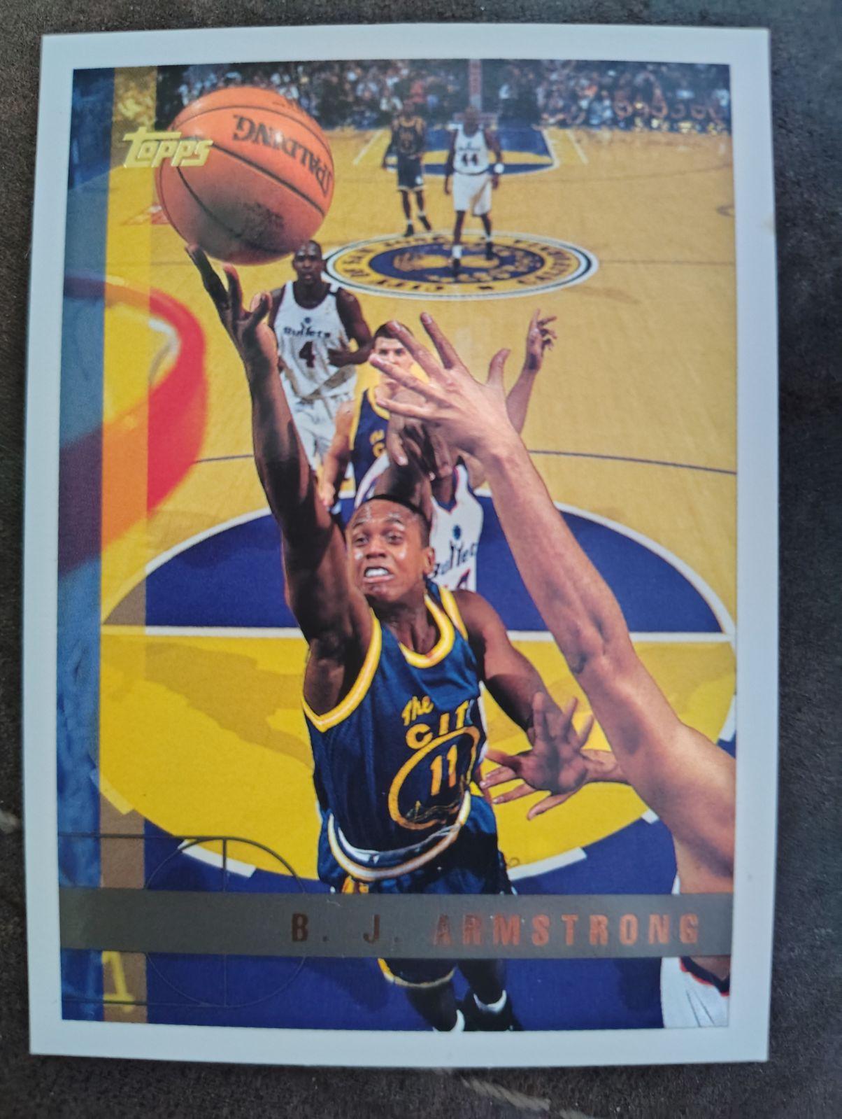 B.J Armstrong #69 Basketball Cards 1997 Topps
