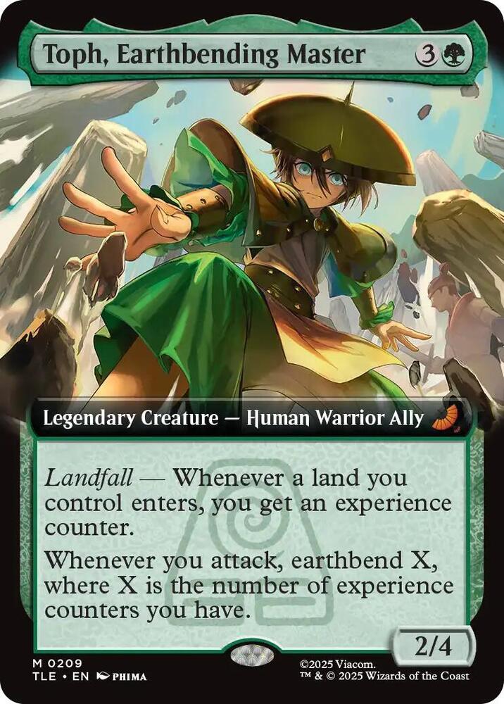 Toph, Earthbending Master [Extended Art Foil]