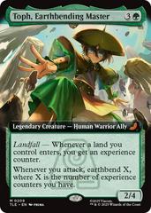 Toph, Earthbending Master [Extended Art Foil] #209