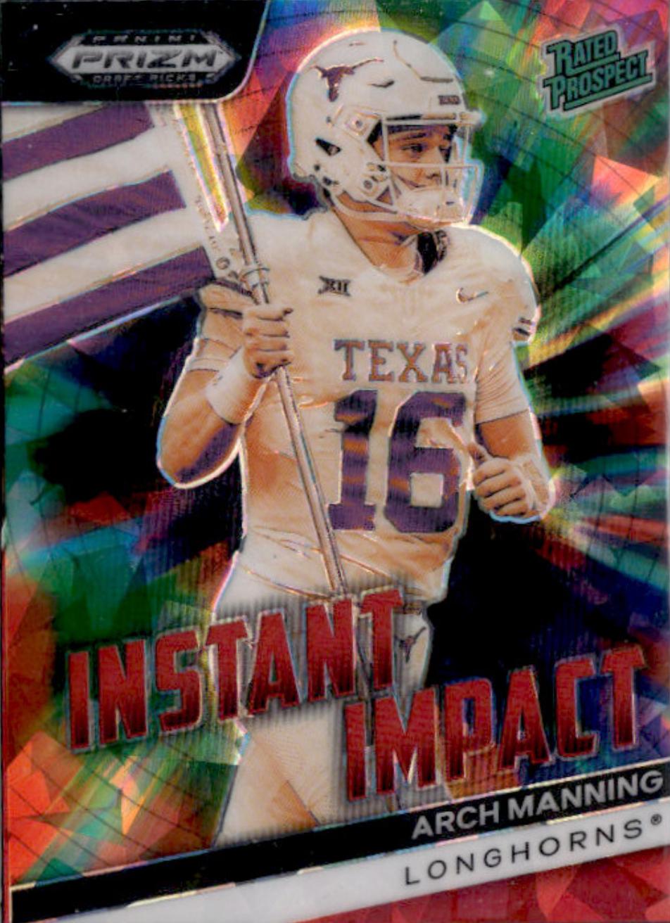 Arch Manning #II-AM Football Cards 2024 Panini Prizm Draft Picks Instant Impact