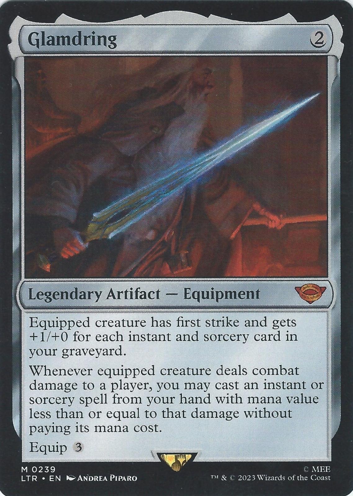 Glamdring #239 Magic Lord of the Rings