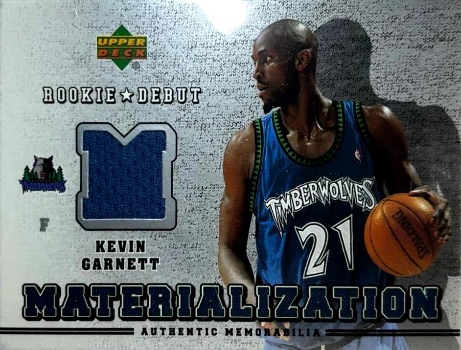 Kevin Garnett #MT-KG Basketball Cards 2006 Upper Deck Rookie Debut Materialization