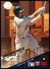 Back Of Card | Chuck Knoblauch Baseball Cards 1993 Leaf