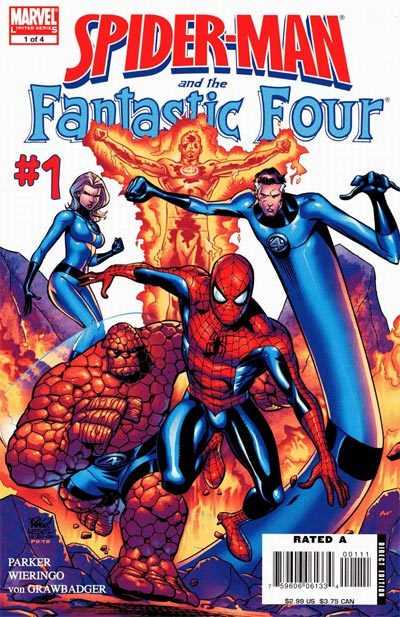 Spider-Man and the Fantastic Four #1 (2007) Comic Books Spider-Man and the Fantastic Four