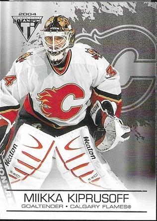 Mikka Kiprusoff #17 2003 Pacific Private Stock Titanium Hockey