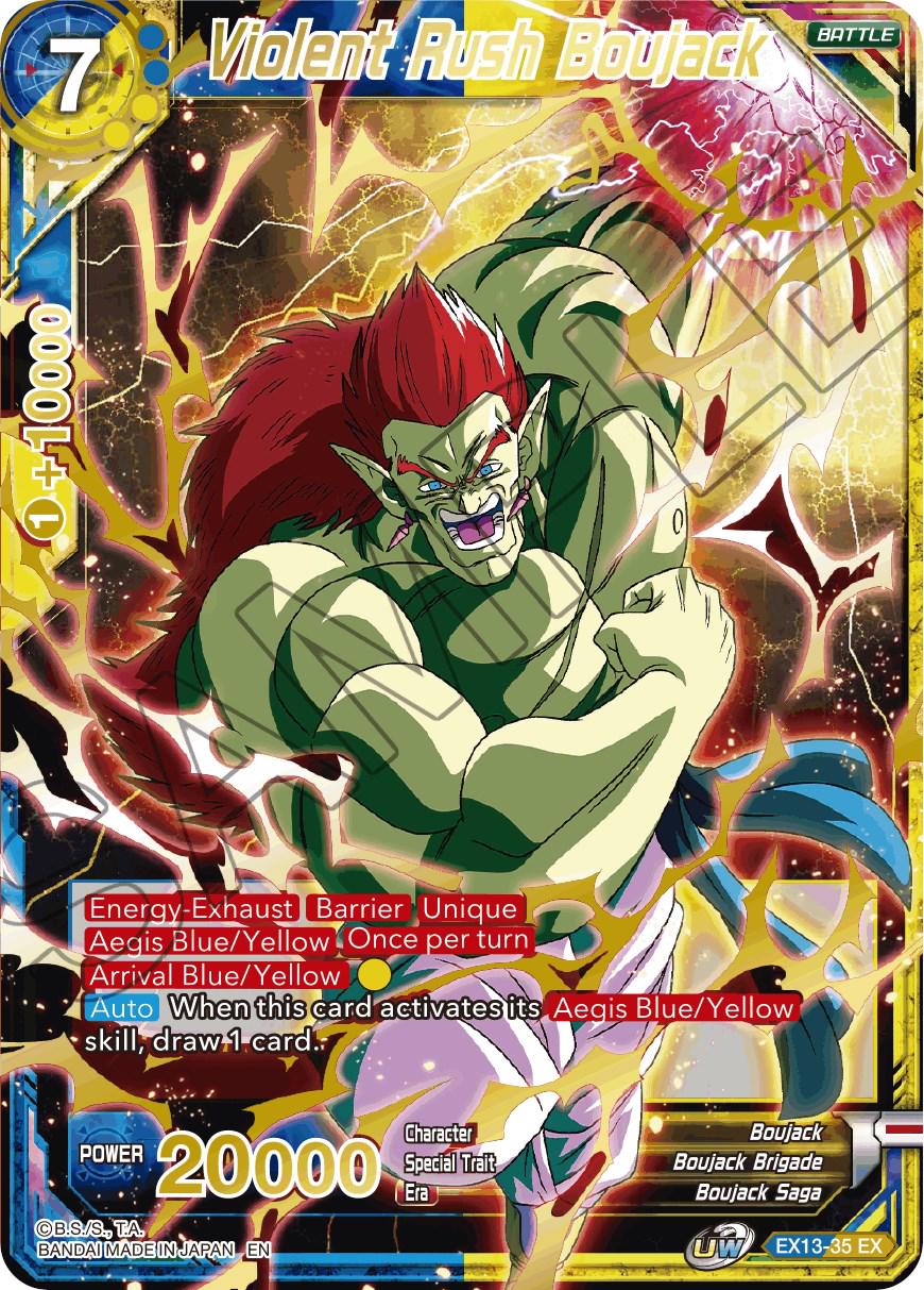 Violent Rush Boujack EX13-35 Dragon Ball Super Expansion Set: Special Anniversary Box 2020