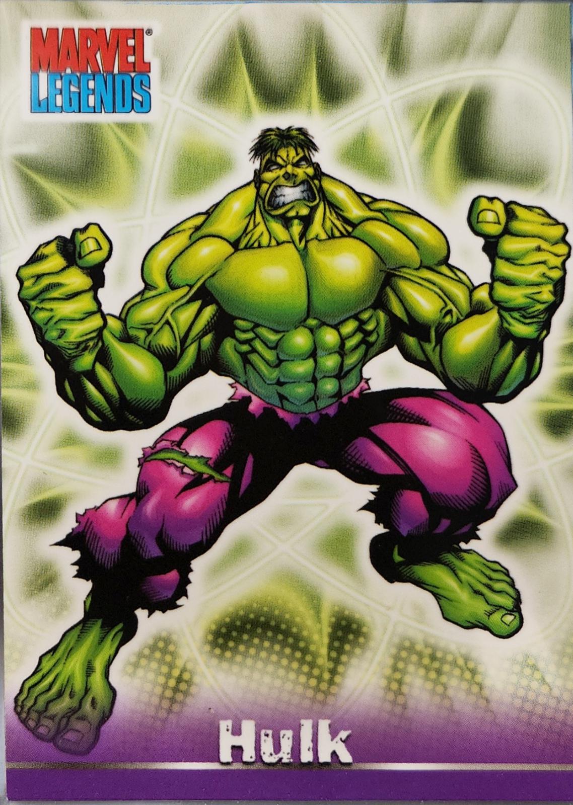 Hulk #8 Marvel 2001 Topps Legends