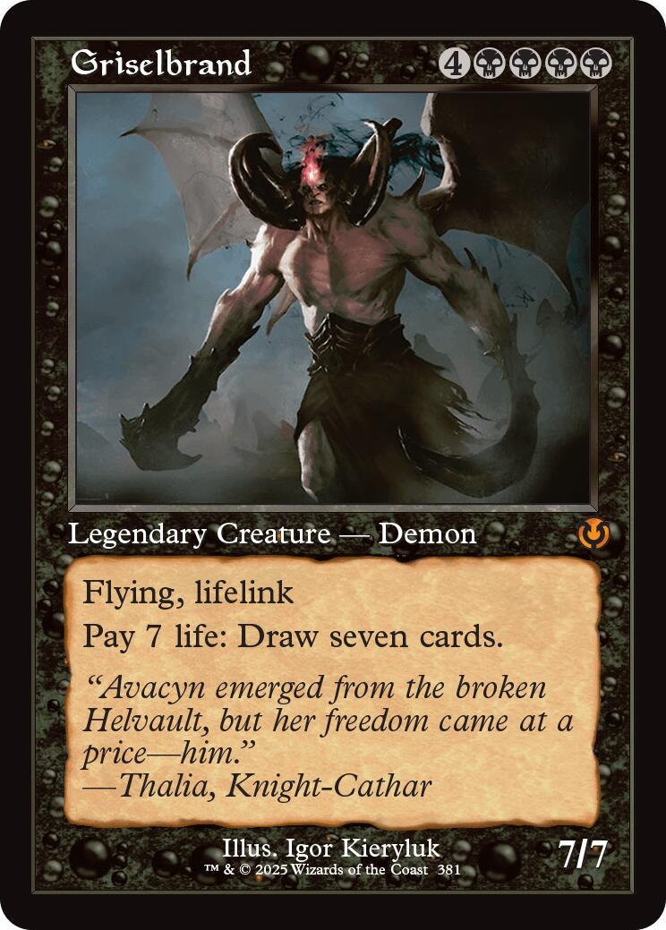 Griselbrand #485 Magic Innistrad Remastered