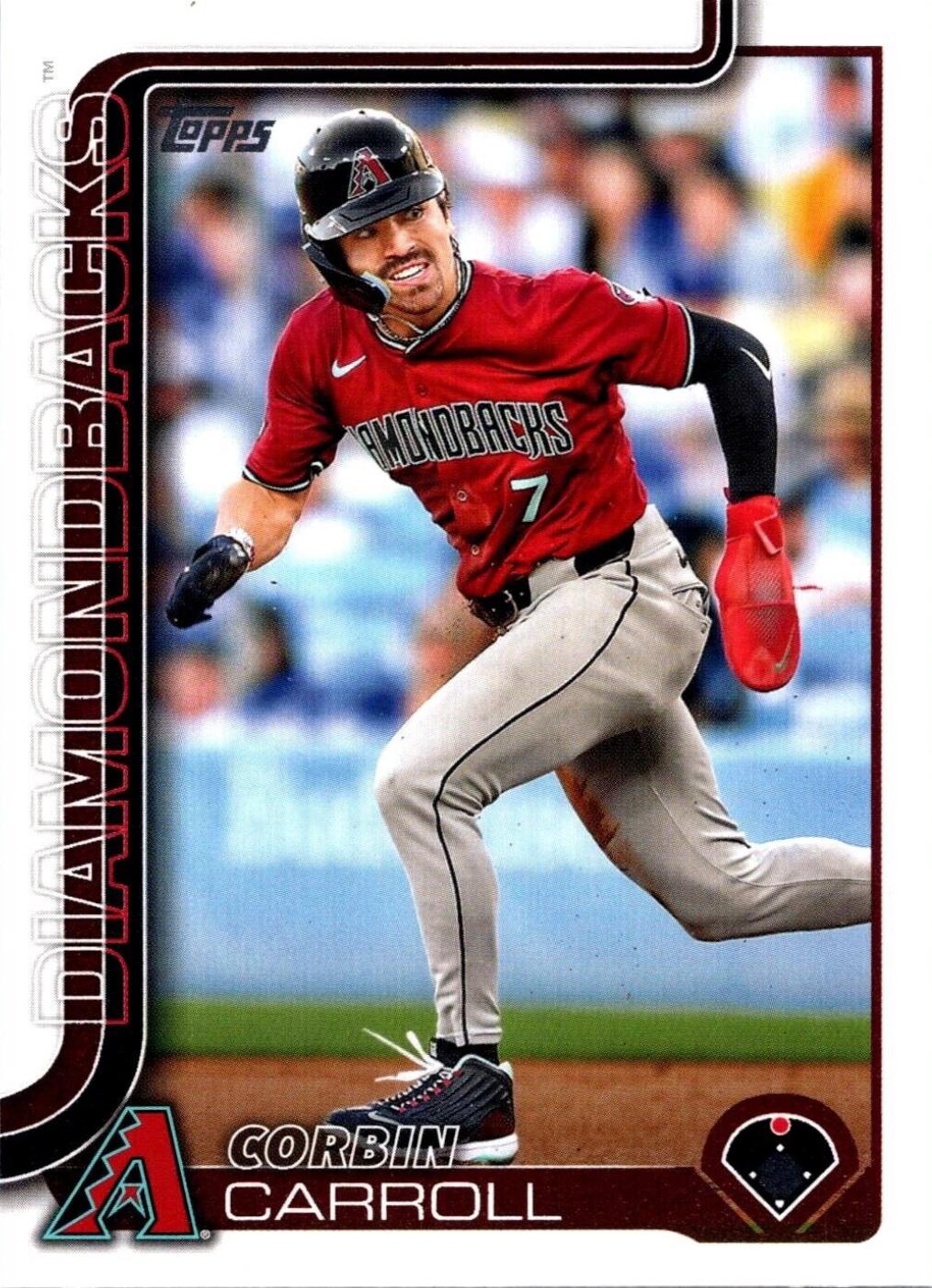 Corbin Carroll #78 Baseball Cards 2025 Topps