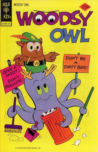 Woodsy Owl #6 (1975) Comic Books Woodsy Owl