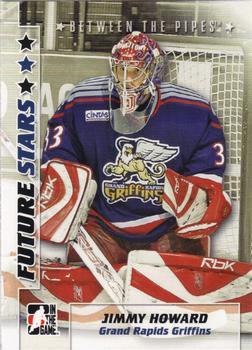 Jimmy Howard #20 2007 In The Game Between The Pipes Hockey