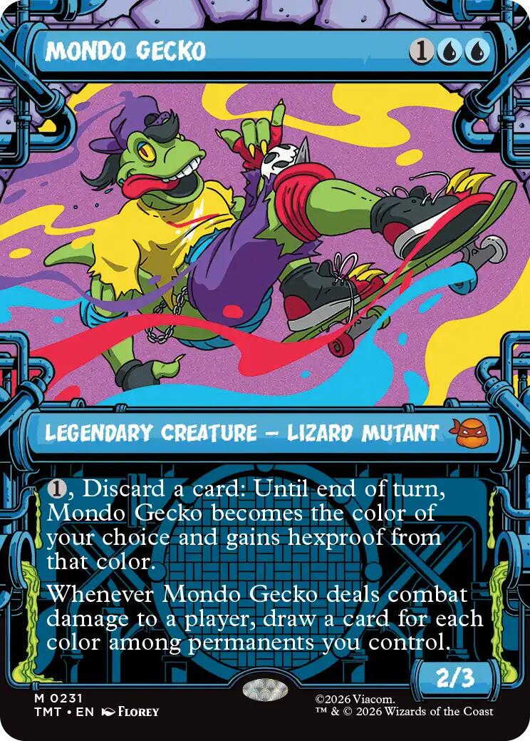 Mondo Gecko [Showcase] #231 Prices | Magic Teenage Mutant Ninja