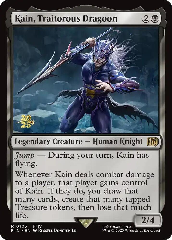 Kain, Traitorous Dragoon [Prerelease] #105