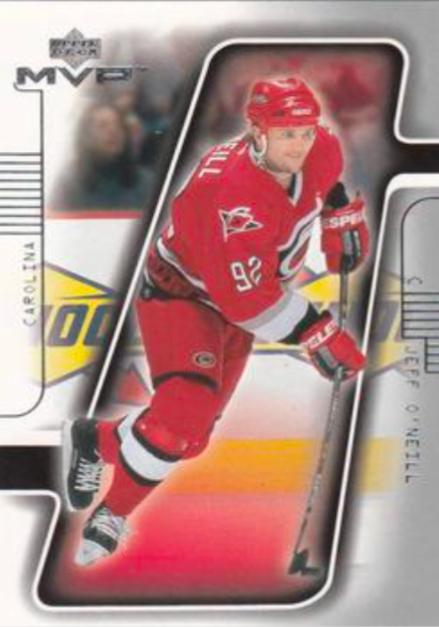 Jeff O'Neill #33 Hockey Cards 2001 Upper Deck MVP