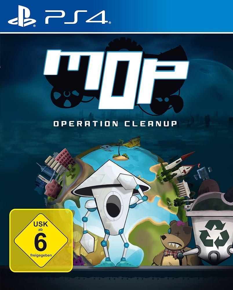Carátula de MOP: Operation Cleanup para PS4 (edición PAL España)