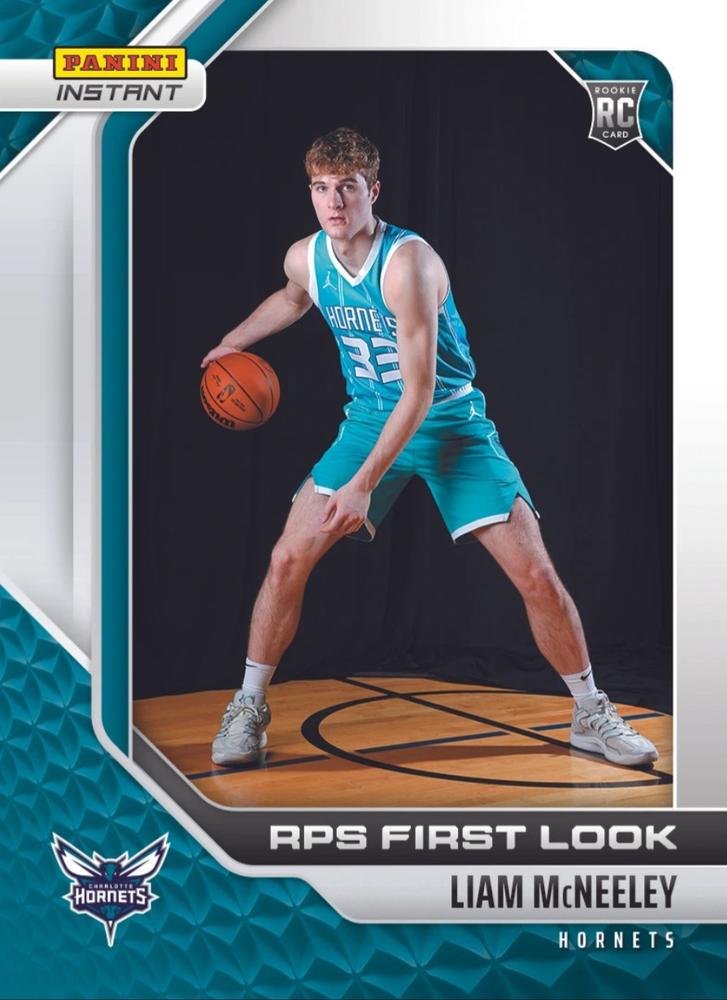 Liam McNeeley #RPSFL-5 2025 Panini Instant NBA Rps First Look