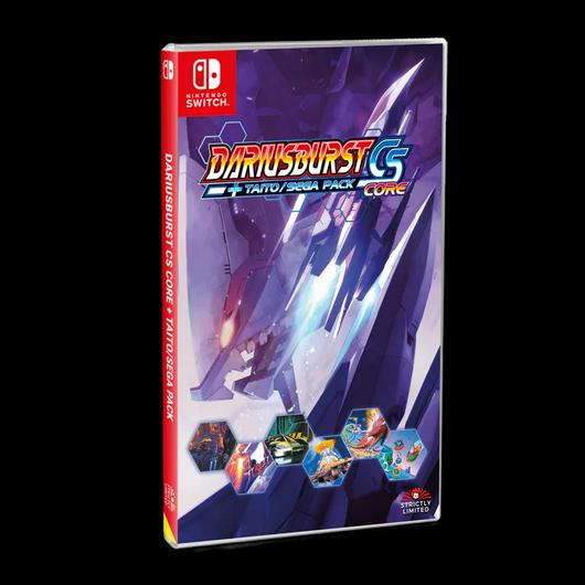 Dariusburst CS Core + Sega/Taito Pack Cover Art