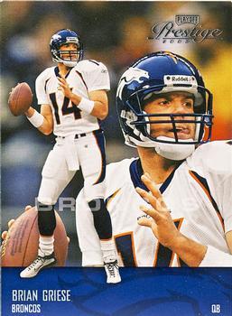 Brian Griese #40 Football Cards 2003 Playoff Prestige