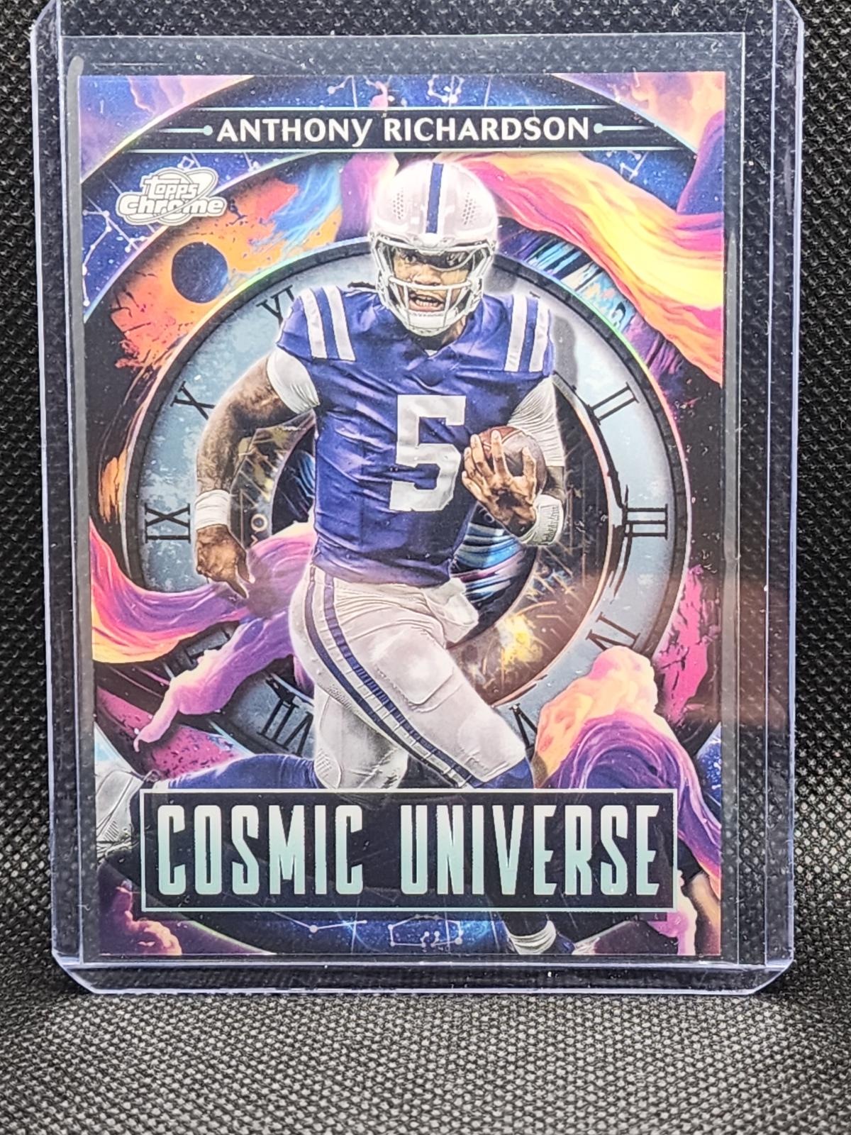 Anthony Richardson #CU-12 Football Cards 2024 Topps Cosmic Chrome Universe