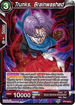 Trunks, Brainwashed BT8-009 Dragon Ball Super Malicious Machinations