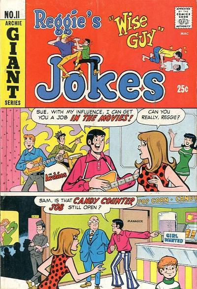 Reggie's Wise Guy Jokes #11 (1970) Comic Books Reggie's Wise Guy Jokes