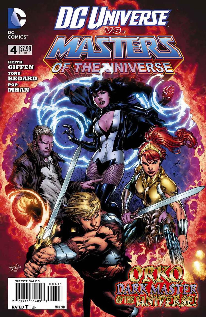 DC Universe vs. Masters of the Universe #4 (2014) Comic Books DC Universe Vs. Masters Of The Universe