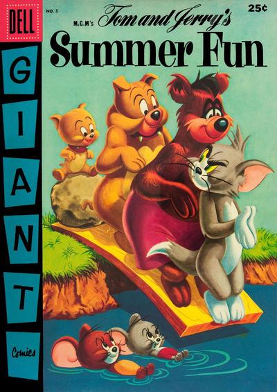 Tom & Jerry's Summer Fun #3 (1956) Comic Books Tom & Jerry's Summer Fun
