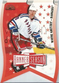 Wayne Gretzky #3 1997-98 Leaf Hockey Banner Season
