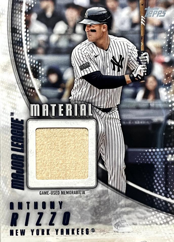 Anthony Rizzo #MLM-AR Baseball Cards 2025 Topps Major League Material
