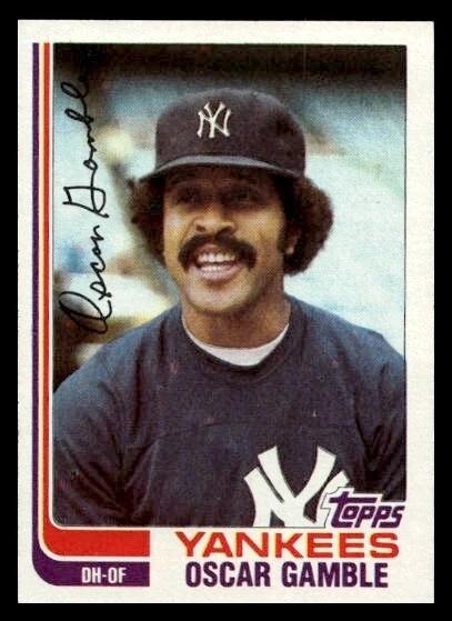 Oscar Gamble #472 1982 Topps Baseball