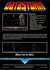 US Back Cover | Datastorm Amiga