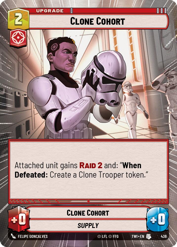 Clone Cohort [Hyperspace Foil] #436