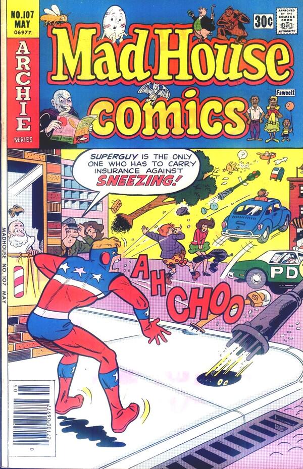 Mad House #107 (1977) Comic Books Mad House Comics