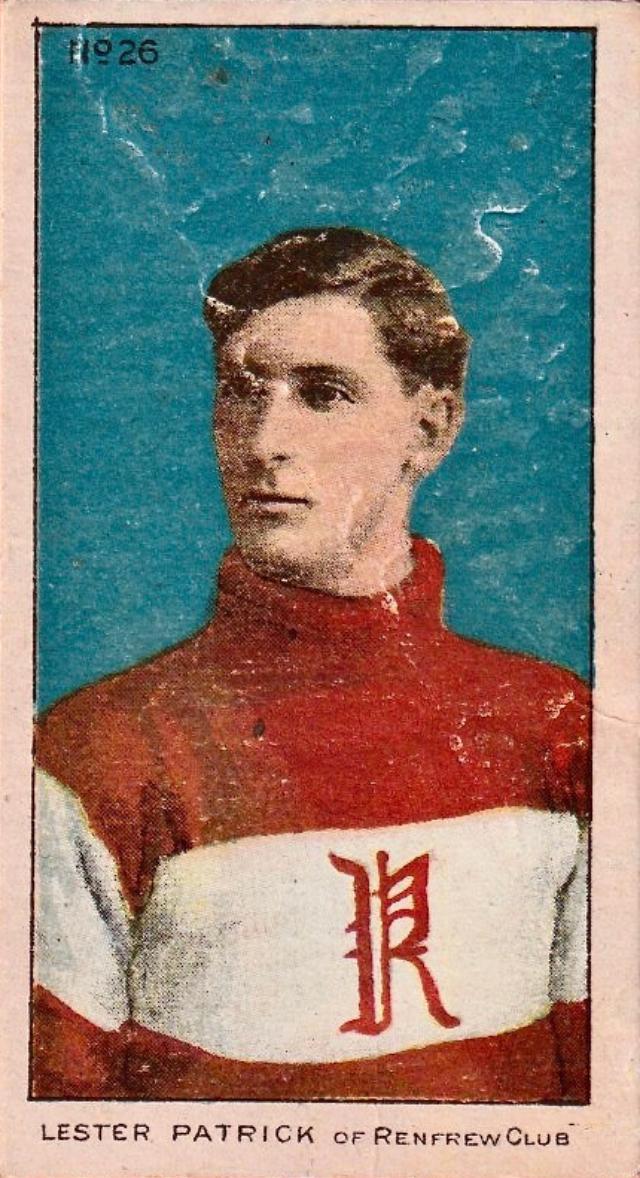 Lester Patrick #26 Hockey Cards 1910 C56
