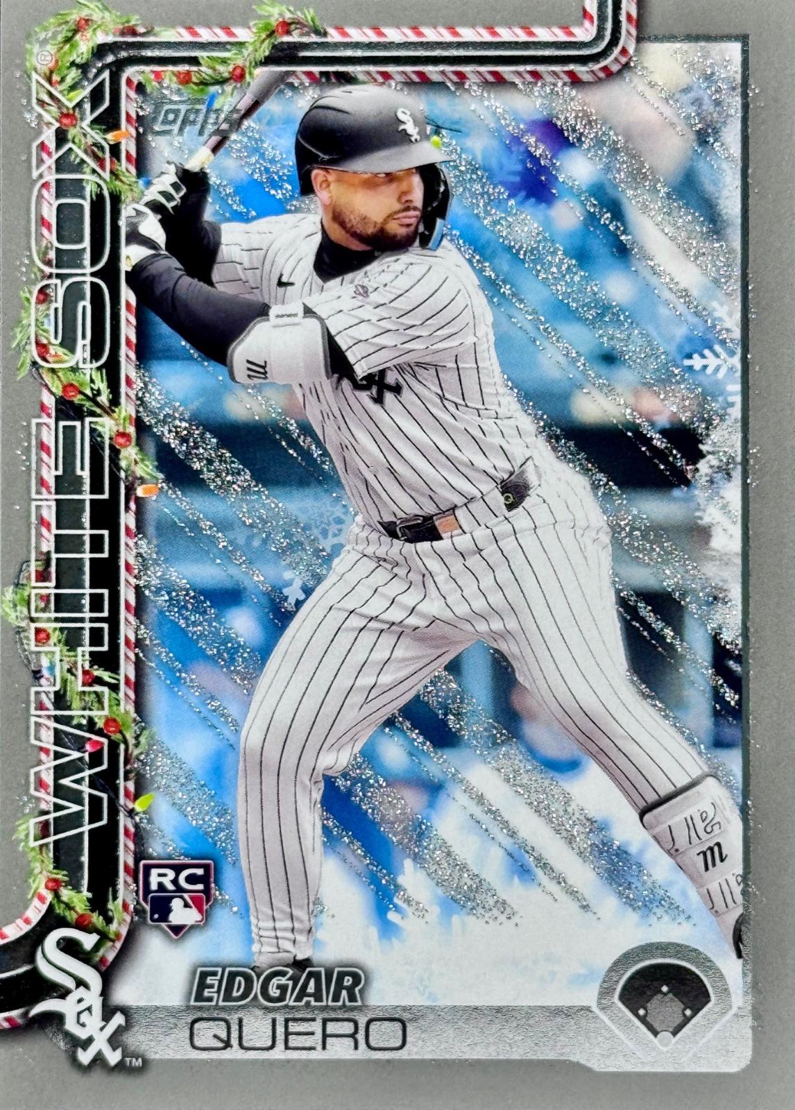 Edgar Quero [Glitter] #H37 Prices | 2025 Topps Holiday | Baseball Cards