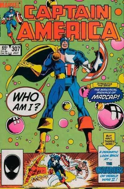 Captain America #307 (1985) Comic Books Captain America