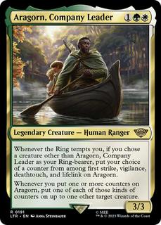 Aragorn, Company Leader