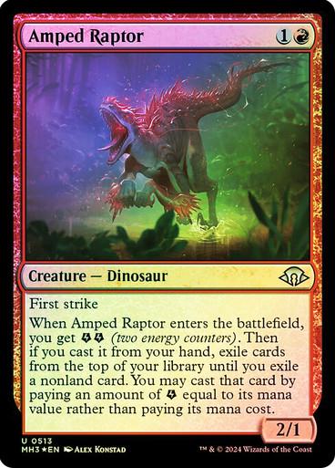 Amped Raptor #513 Magic Modern Horizons 3