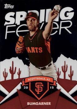 Madison Bumgarner #SF-33 Baseball Cards 2015 Topps Spring Fever