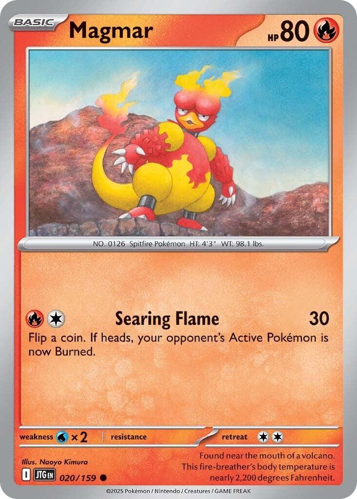 Magmar #20 Pokemon Journey Together