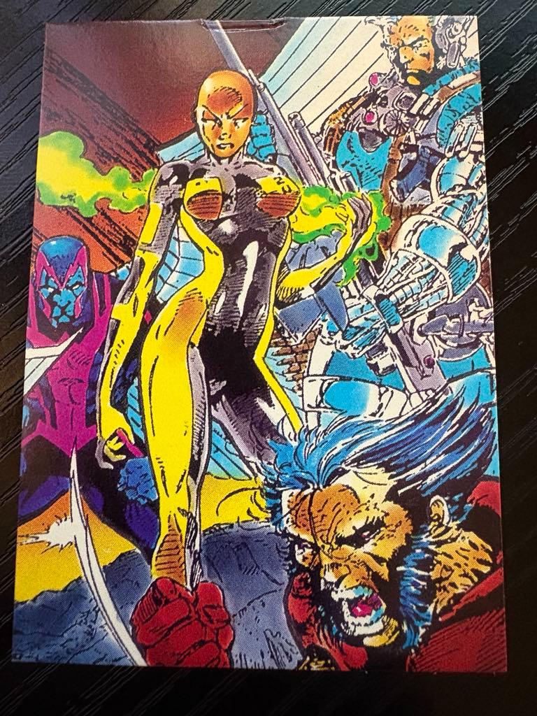 On Trial #47 Marvel 1991 Comic Images X-Men