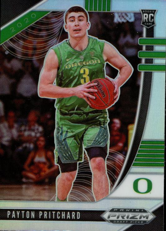 Payton Pritchard #76 Basketball Cards 2020 Panini Prizm Draft Picks