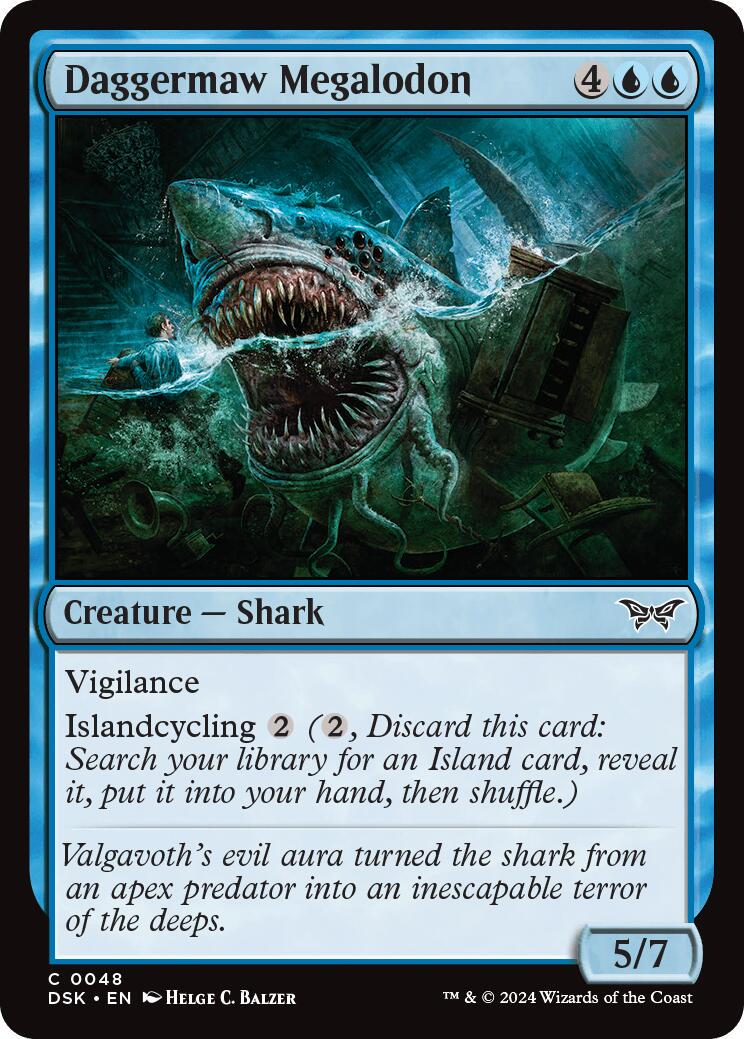 Tap to enlarge Daggermaw Megalodon, Magic Duskmourn: House of Horror