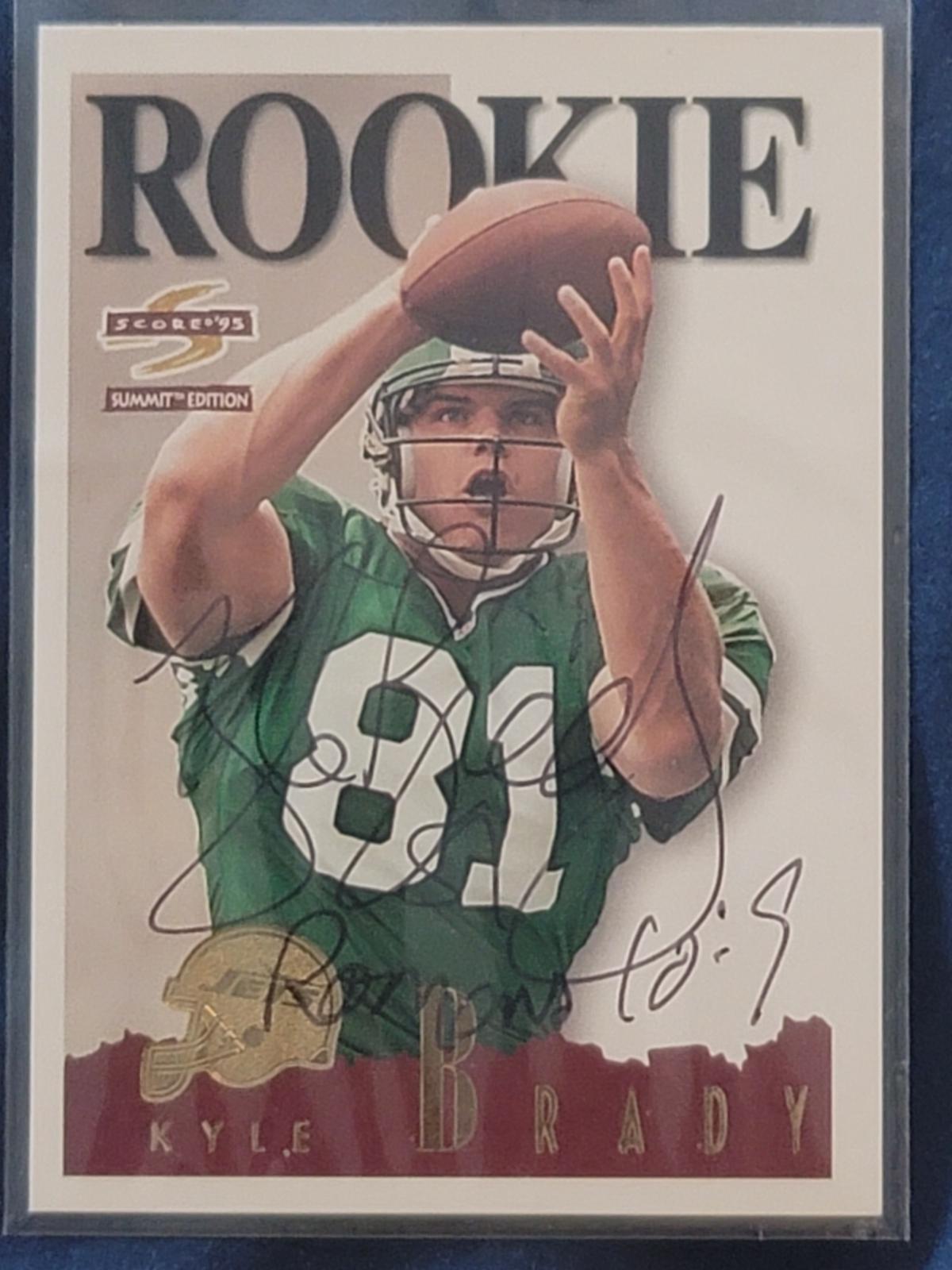 Kyle Brady #145 Football Cards 1995 Summit