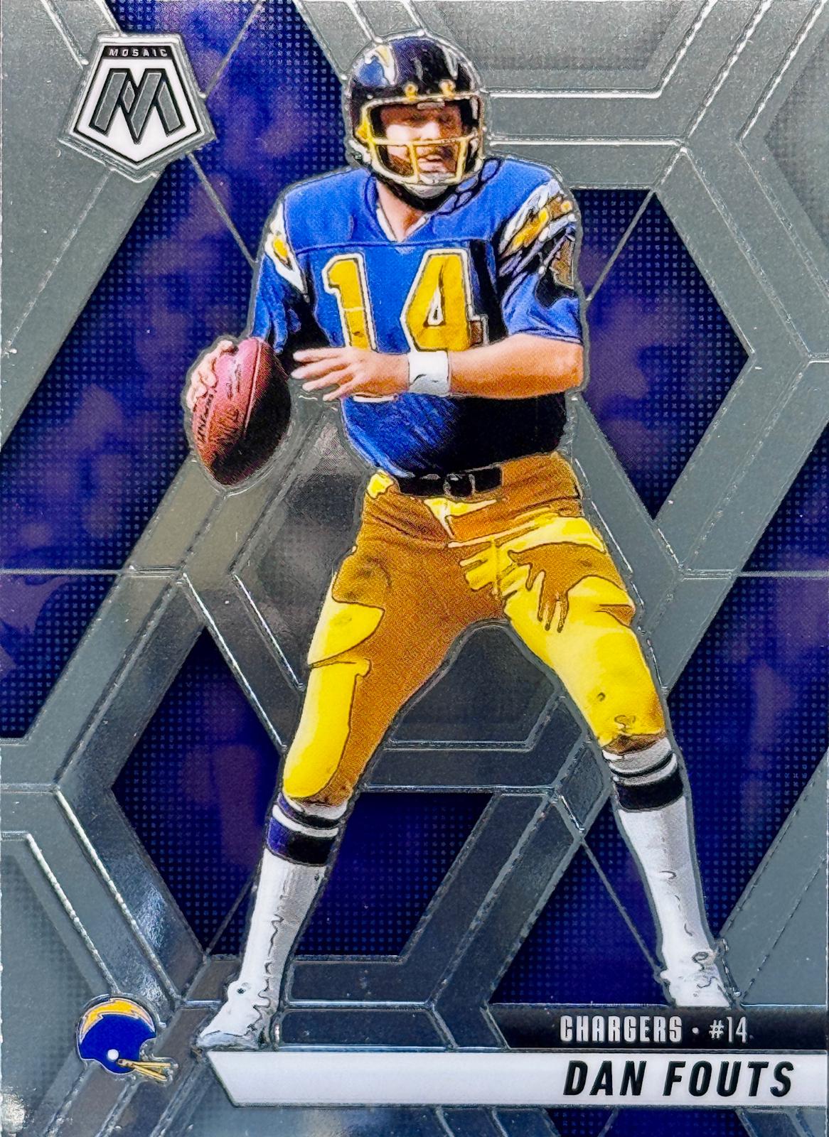 ジョナス・ブルガート『Schutt und Futter』豪華画集 Dan Fouts #93 Prices | 2025 Panini Mosaic | Football Cards