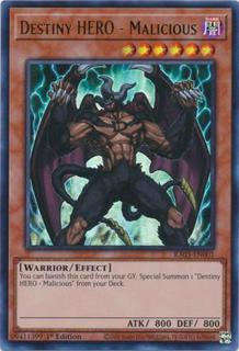 Destiny HERO - Malicious RA03-EN001