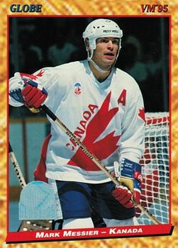 Mark Messier #84 1995 Semic Globe Vm Hockey