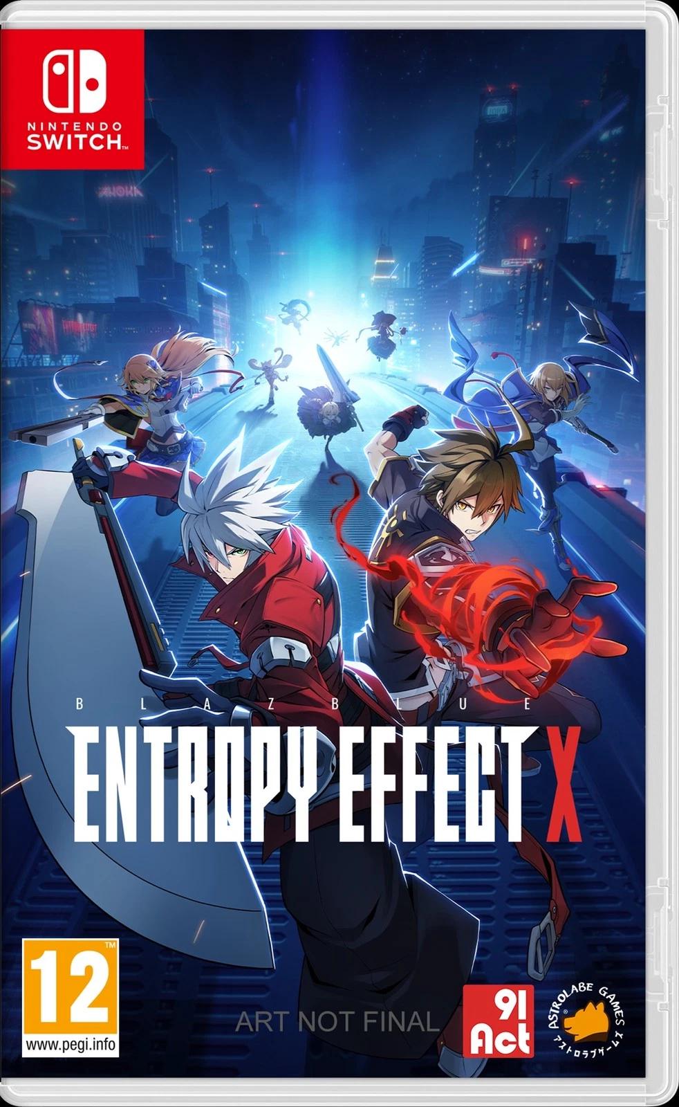 Carátula de BlazBlue Entropy Effect X para Switch (edición PAL España)