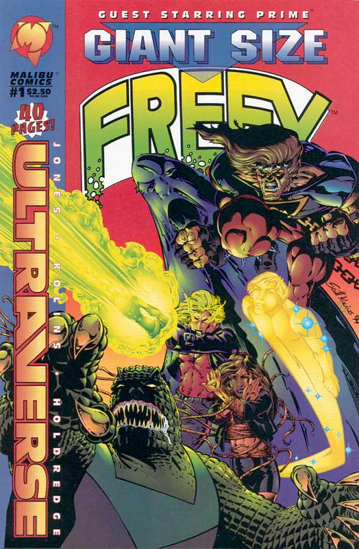 Giant Size Freex #1 (1994) Comic Books Giant Size Freex